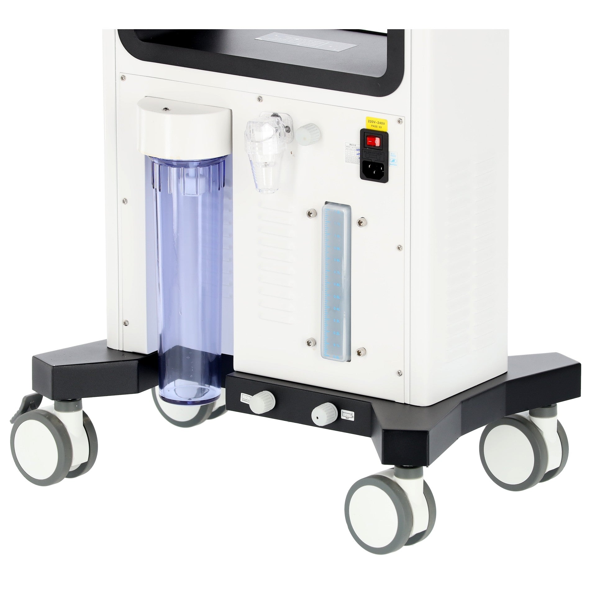 Hydrodermabrazijos aparatas 7in1 su vandenilio valymu, deguonies infuzija, RF ir CO2 Oxy