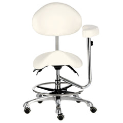 Kosmetologinis balnas su atlošu ir porankiu - baltas