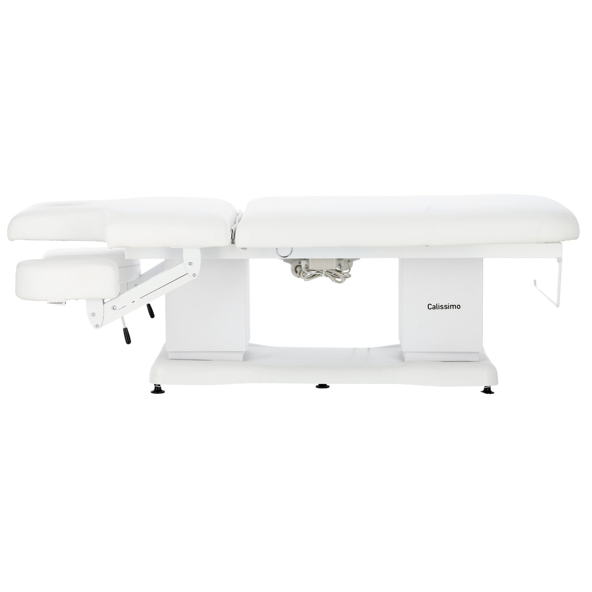 Elektrinė masažo lova Calissimo F149 – 4 elektrinių variklių, balta