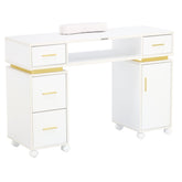 Manikiūro stalas AK5001 – baltas