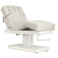 Profesionalus masažo stalas Mara, 3 elektriniai varikliai, pilkas