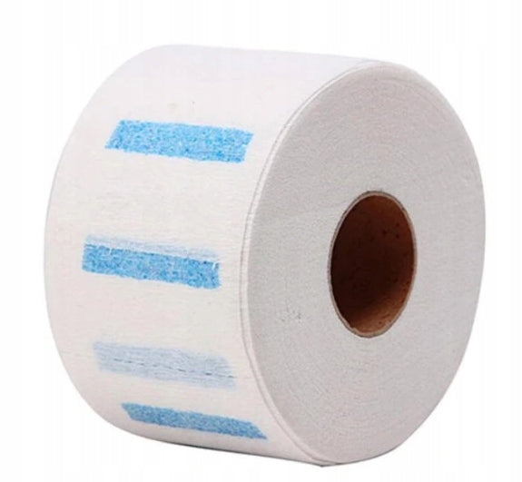 Vienkartinės kirpėjų apykaklės – 5x100 vnt., baltos, atsparios vandeniui