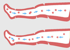 Presoterarpinis - limfodrenažinis kojų masažuoklis, 360°, 6 kamerų