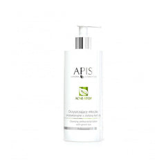 Valomasis antibakterinis pienelis su žaliąja arbata 500 ml – APIS Acne-Stop