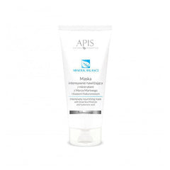 Intensyviai drėkinanti veido kaukė su Negyvosios jūros mineralais ir hialurono rūgštimi 200 ml – APIS Mineral Balance