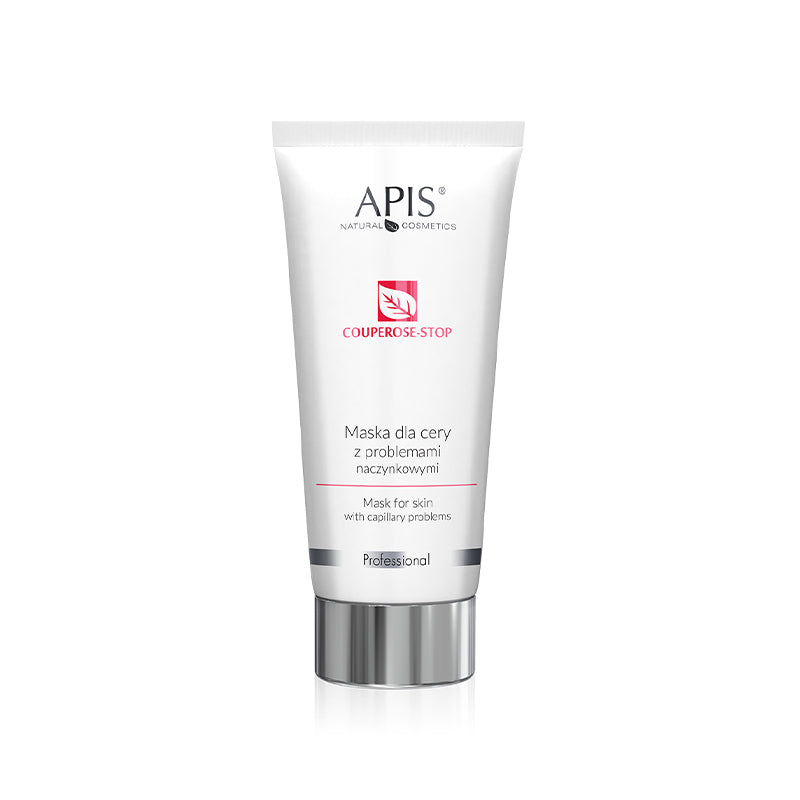 Veido kaukė su vitaminu C ir augaliniais ekstraktais 200 ml – APIS Couperose-Stop