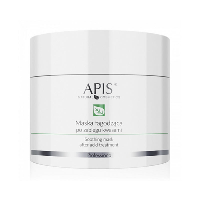 Raminamoji veido kaukė po rūgštinių procedūrų 200 ml – APIS Soothing Mask