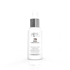 Raminantis veido masažo aliejus su makadamijų, argano ir sezamų aliejais 30 ml – APIS A Drop of Relaxation