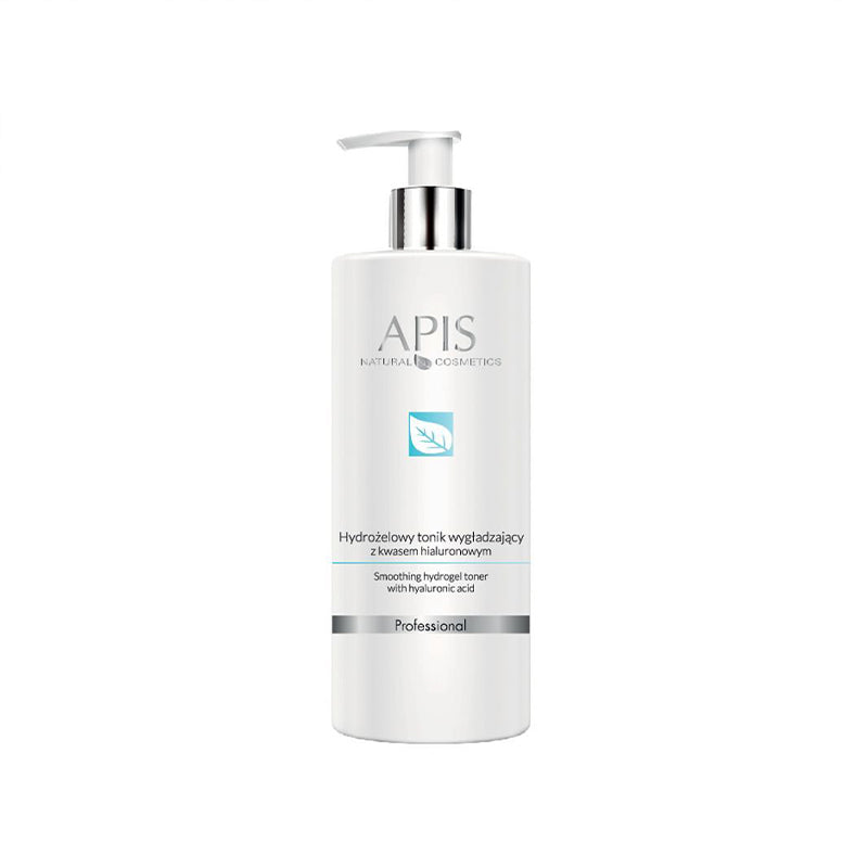 Drėkinamasis ir lyginamasis gelinis tonikas su hialurono rūgštimi 500 ml – APIS Hydrogel Smoothing Tonic