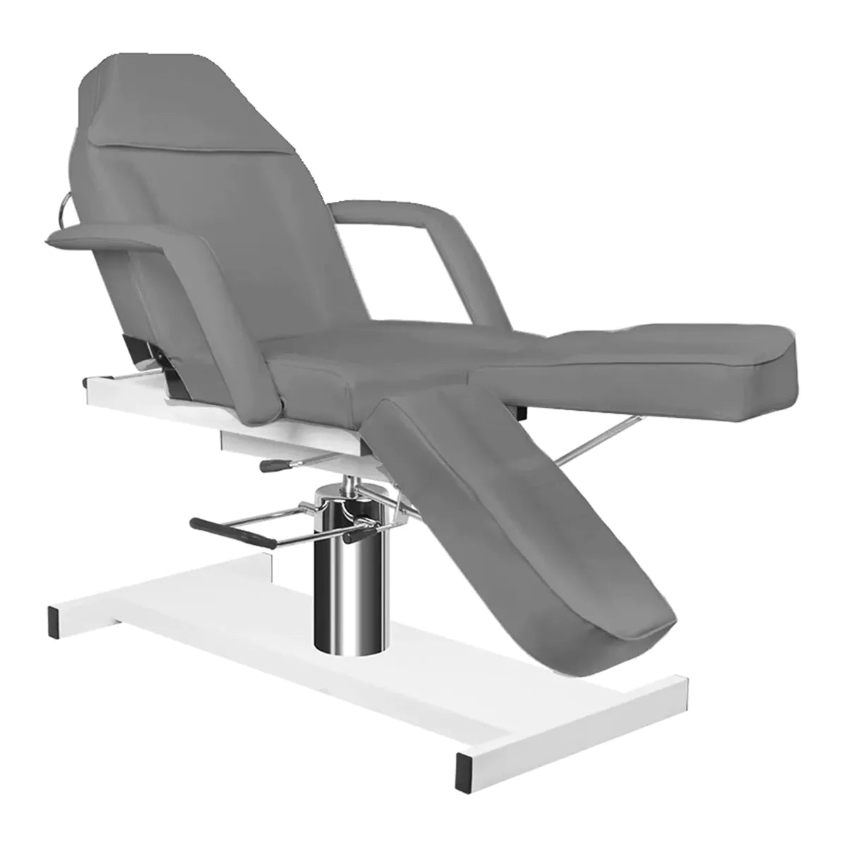 Hidraulinė kosmetologinė kėdė - gultas pedikiūrui 210C (pilka)