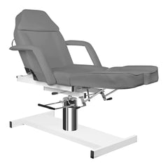 Hidraulinė kosmetologinė kėdė - gultas pedikiūrui 210C (pilka)