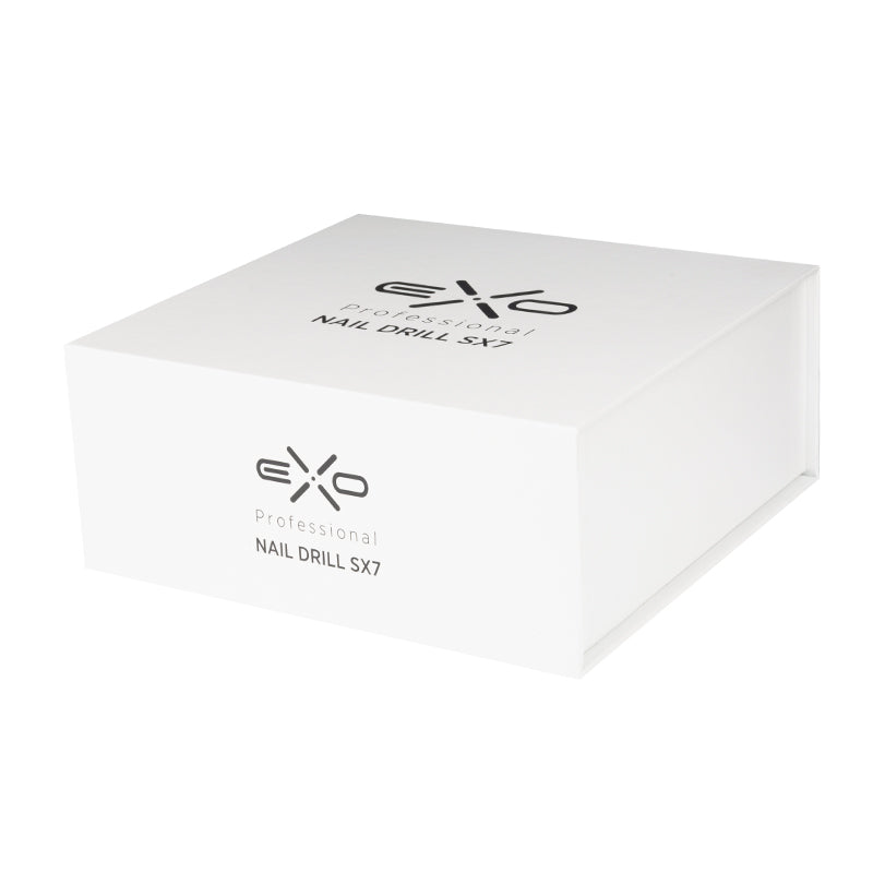 EXO Silent SX7 freza nagams – 48W bešepetėlinė, tyli, su dovana keraminiu antgaliu