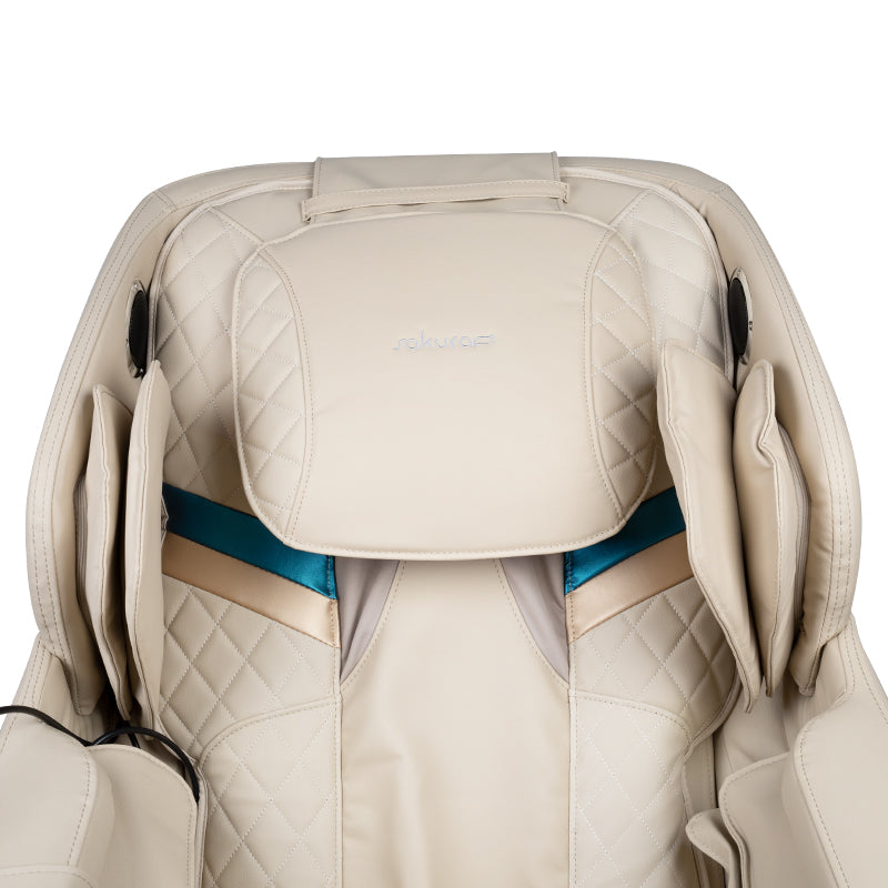 Masažinis krėslas Sakura Comfort 806 – smėlio spalvos