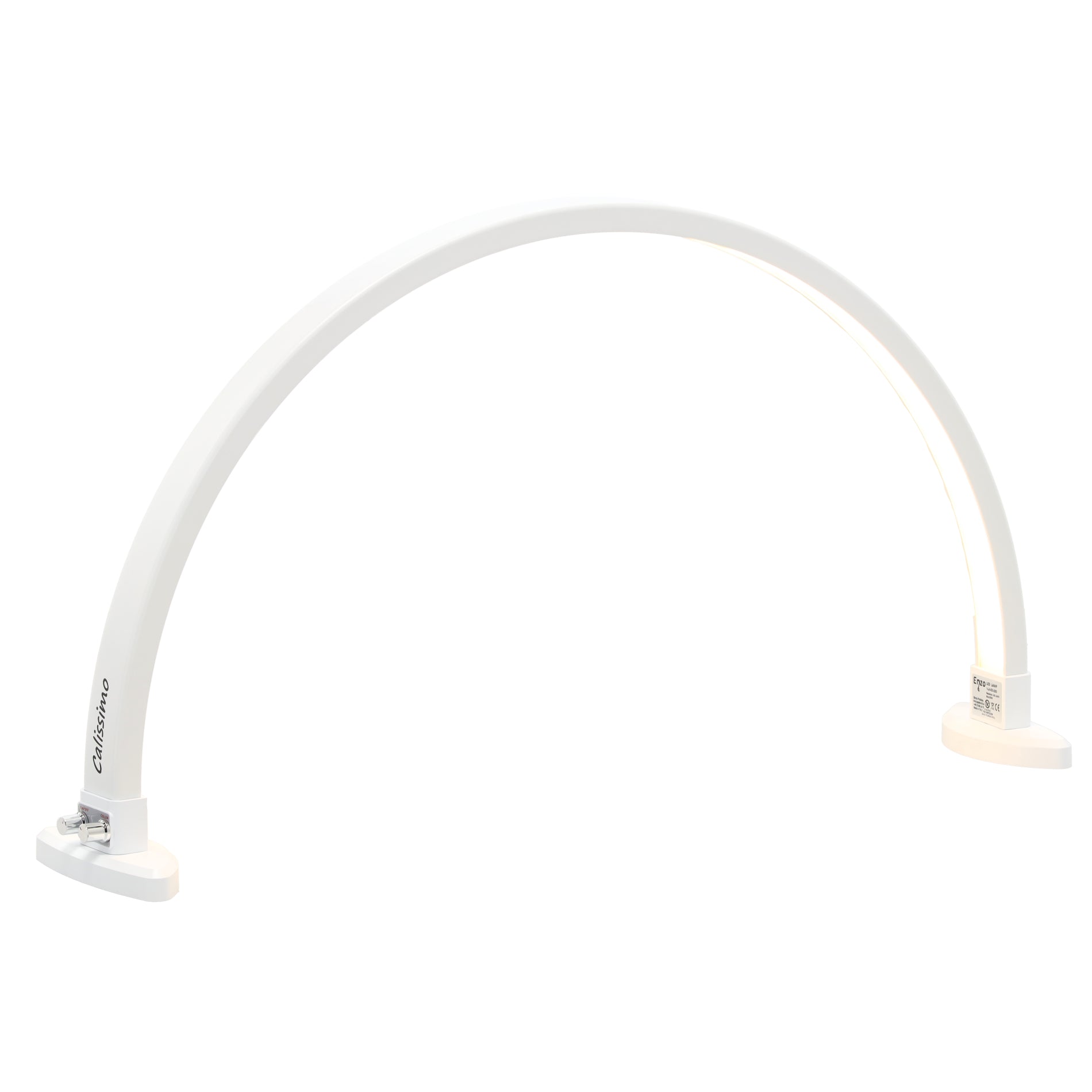 LED kosmetologinė lempa Moon 50W – stalinė, bešešėlinė, balta