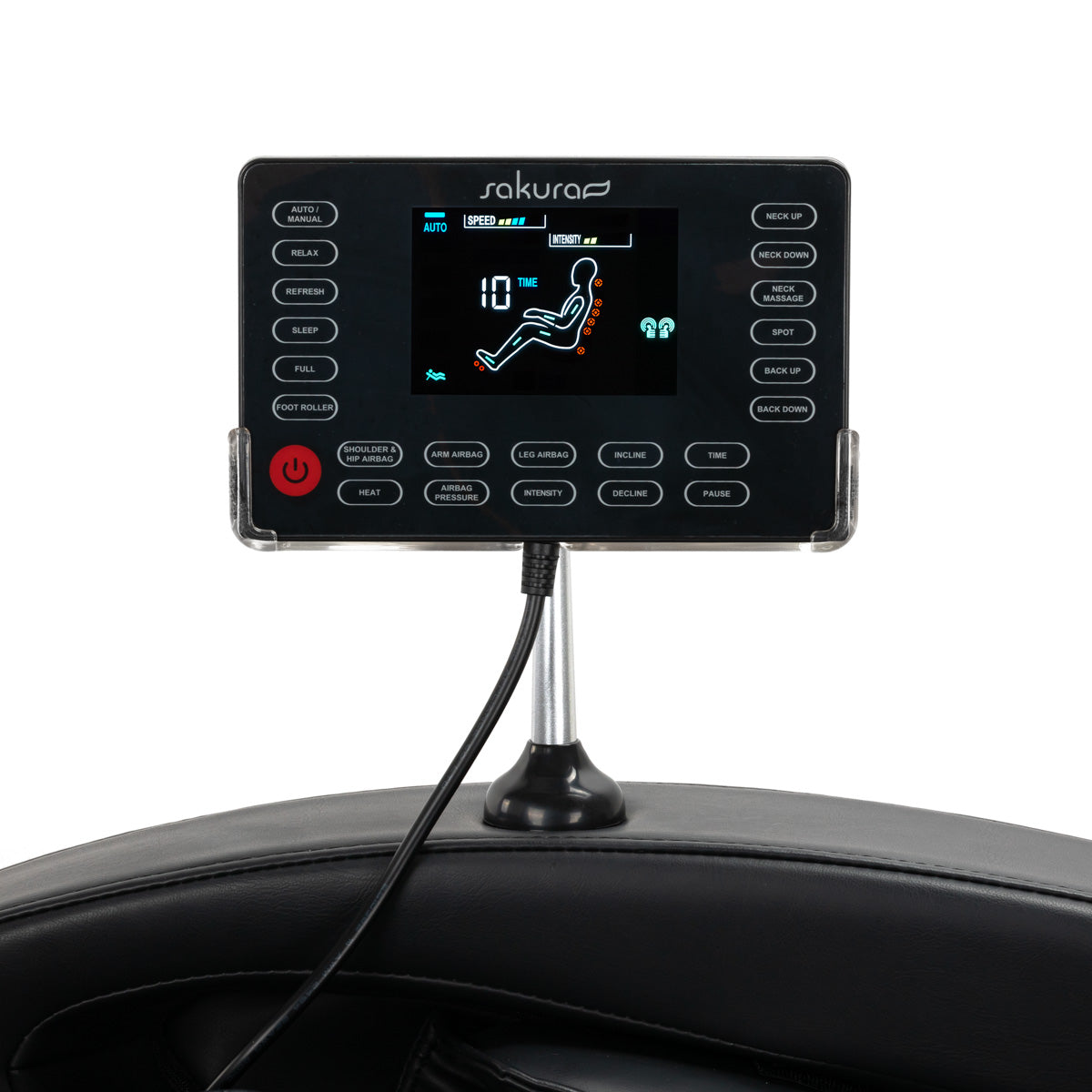 Masažinis krėslas Sakura Standard 801 – juodas
