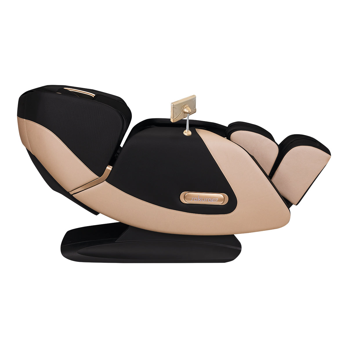 Masažo krėslas Sakura Luxury 808 – juodas ir smėlio