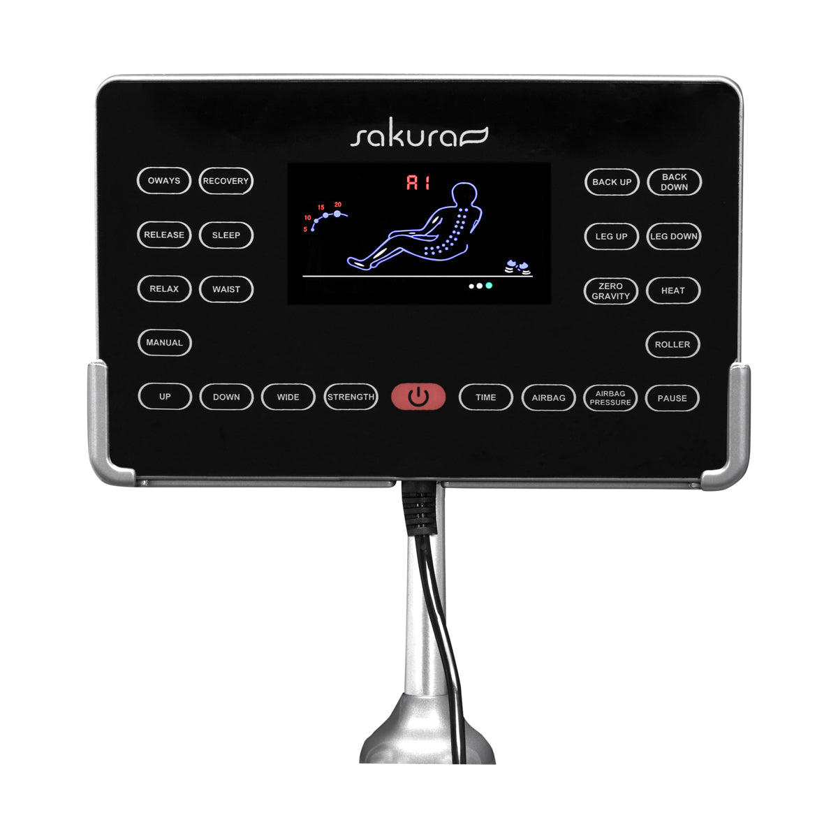 Masažinis fotelis Sakura Comfort Plus 806 – pilkas