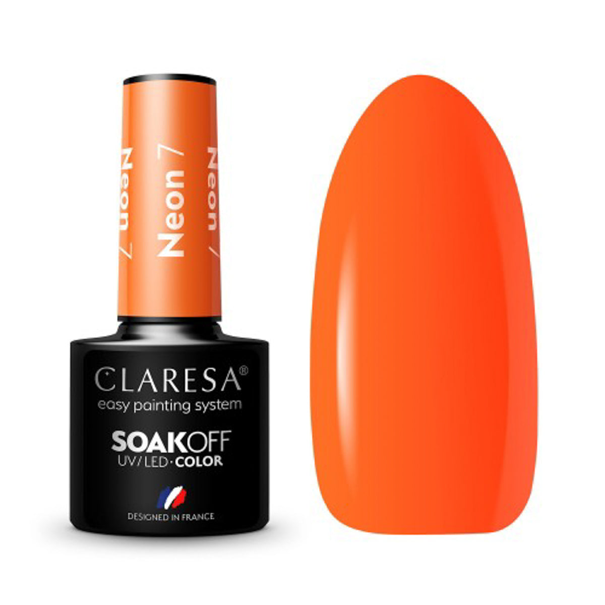 CLARESA Hybrid nail polish NEON 7 -5g