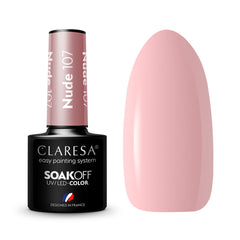 CLARESA Hybrid nail polish NUDE 107 -5g