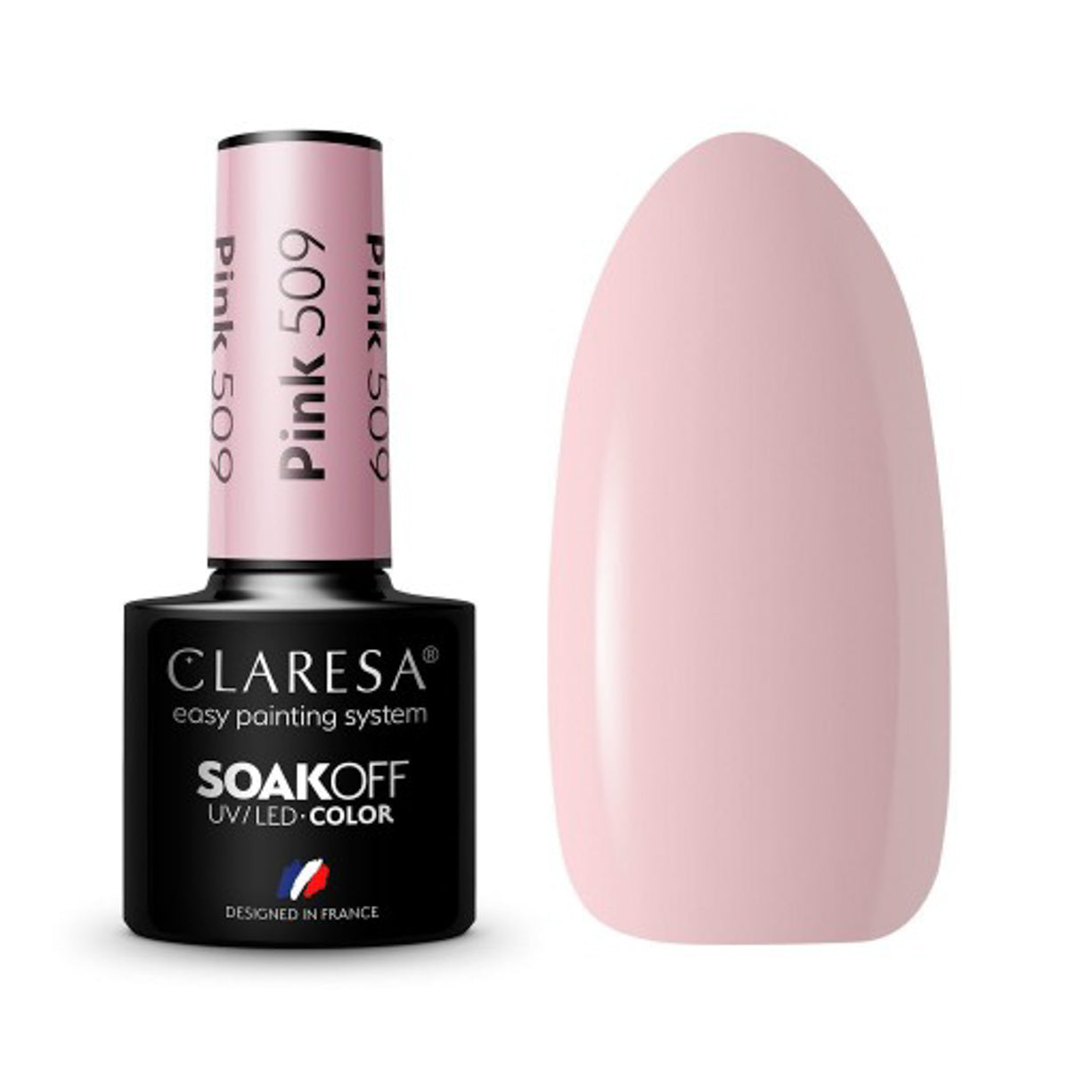 CLARESA Hybrid nail polish PINK 509 -5g