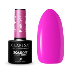 CLARESA Hybrid nail polish PINK 547 -5g