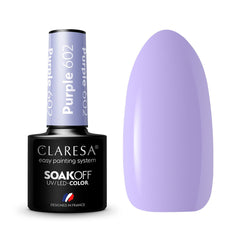 CLARESA Hybrid polish PURPLE 602 -5g