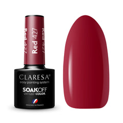 CLARESA Hybrid nail polish RED 427 -5g