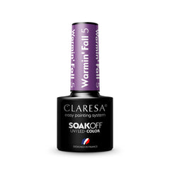 CLARESA Hybrid nail polish WARMIN "FALL 5 -5g