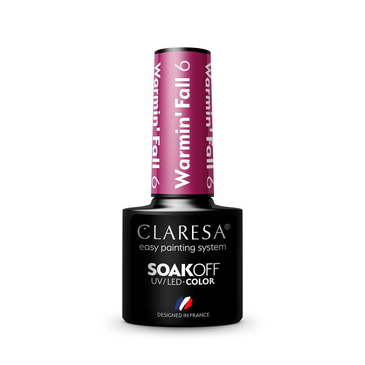 CLARESA Hybrid nail polish WARMIN "FALL 6