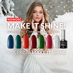 CLARESA Hybrid nail polish Make It Shine! 1-5g