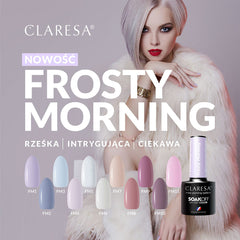 CLARESA Gel polish Frosty Morning 5 -5g