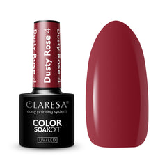 Hibridinis nagų lakas dulkėtos rožės spalvos – Claresa Dusty Rose