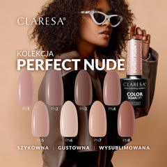 Hibridinis gelinis lakas CLARESA PERFECT NUDE 5, 5 g