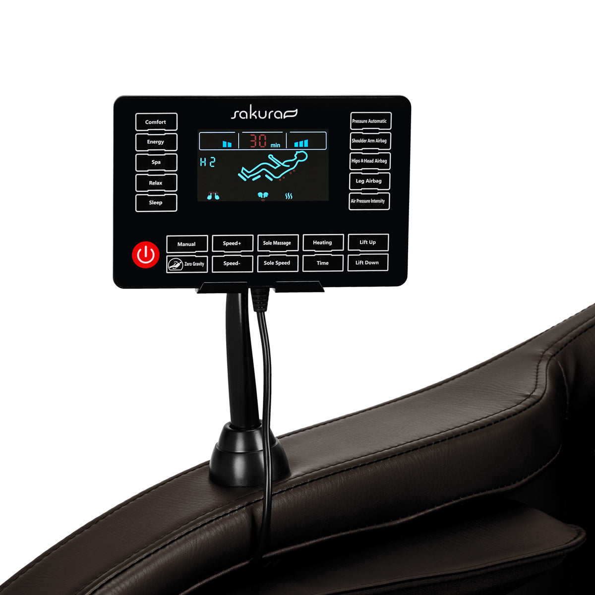 Masažinis fotelis Sakura Classic 305 – rudas