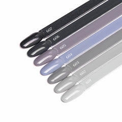 OCHO NAILS Hibridinis nagų lakas PILKAS 606 -5 g