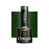 OCHO NAILS Hibridinis nagų lakas ŽALIAS 711 -5 g