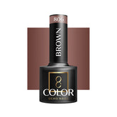 OCHO NAILS Hibridinis nagų lakas RUDAS 806 -5 g