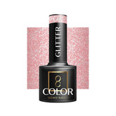 OCHO NAILS Hibridinis nagų lakas GLITTER G07 -5 g