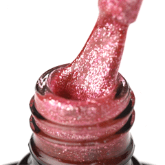 OCHO NAILS Hibridinis nagų lakas GLITTER G08 -5 g