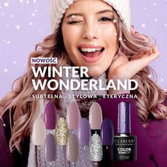 Hibridinis gelinis lakas CLARESA Winter Wonderland 8, 5 g