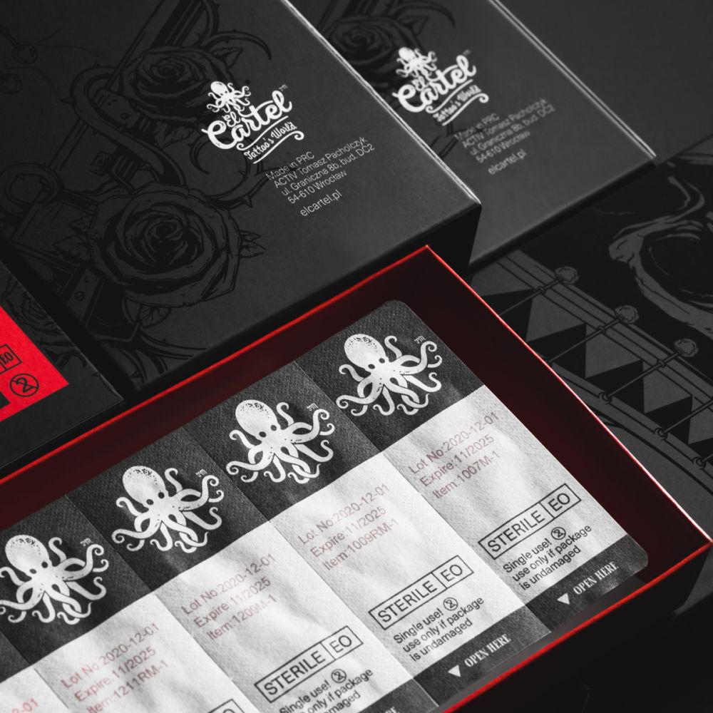 Tattoo Cartridge EL CARTEL V2 0.30 3RL Long Taper 10pcs.