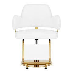 Gabbiano kirpyklos kėdė Linz NQ (aukso, balta)