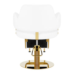 Gabbiano kirpyklos kėdė Linz NQ (aukso, balta)