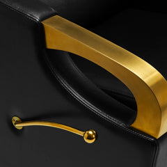 Kirpyklos plautuvė Gabbiano C019G, aukso ir juodos sp.