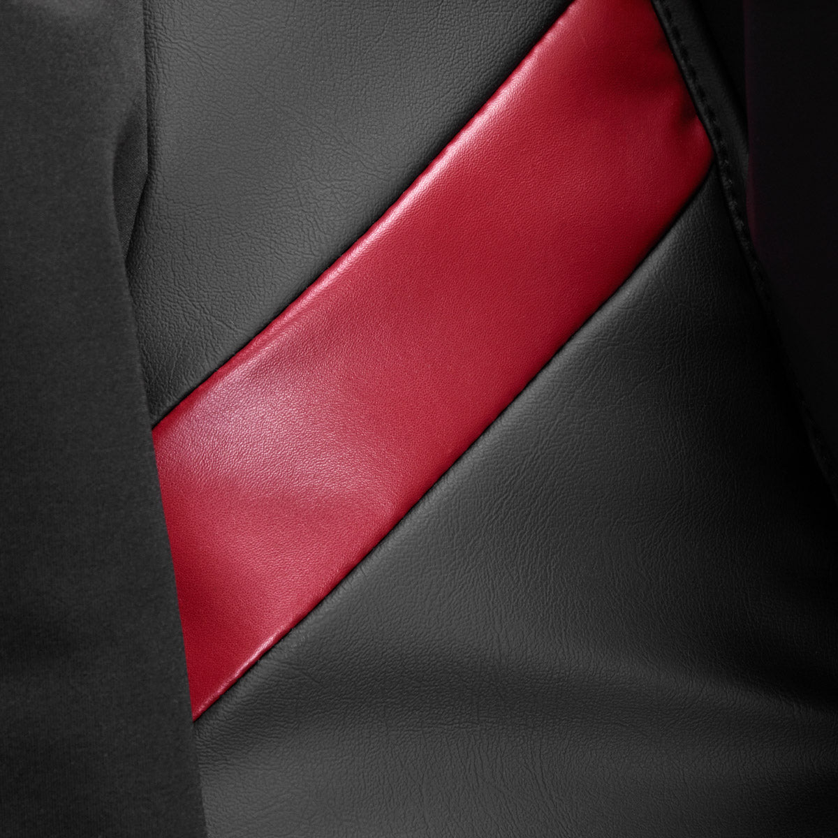 Masažinis fotelis Sakura Standard 801 – juodai raudonas