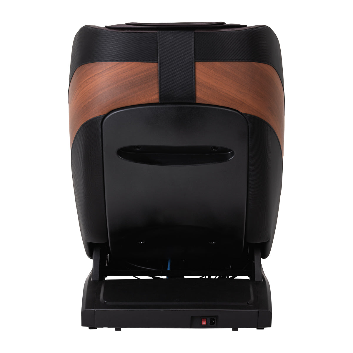 Masažinis fotelis Sakura Classic 306A – medžio imitacijos ruda oda