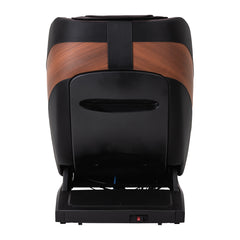 Masažinis fotelis Sakura Classic 306A – medžio imitacijos ruda oda