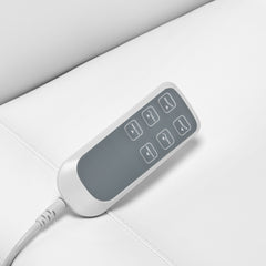 Elektrinė kosmetologinė kėdė SILLON CLASSIC 3 el. varikliai, (balta)