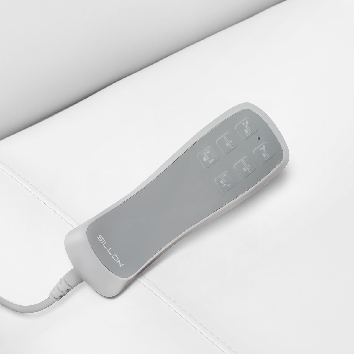 Elektrinė kosmetologinė kėdė SILLON CLASSIC 3 el. varikliai, (balta)