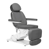 Elektrinė kosmetologinė kėdė SILLON CLASSIC 3 el. varikliai, (pilka)